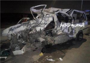 عاجل.. مصرع 10 أشخاص في حادث تصادم بطريق «المعادي - المطار»