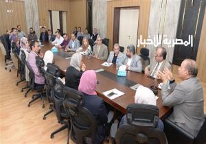 تفاصيل اجتماع رئيس جامعة المنصورة الاهلية للاستعداد للامتحانات