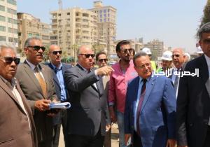 محافظ القاهرة يتفقد أعمال تطوير شارع أحمد تيسير بمدينة نصر