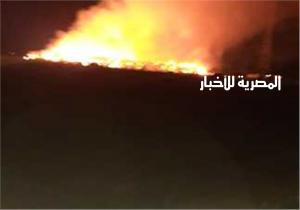 حريق داخل مصنع الروبيكي بمدينة بدر
