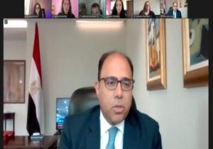 سفير مصر بكندا يلقى محاضرة حول محددات وأولويات الأمن القومى المصرى بجامعة أوتاوا