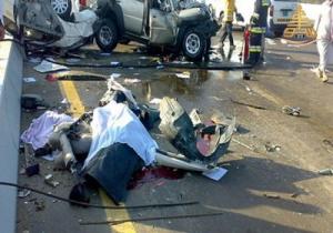 حادث تصادم بطريق «طنطا – المحلة» ومصرع شخص وإصابة اثنين آخرين