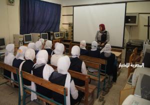 تنظيم 4 ورش عمل لطلاب مدرسة  اعدادية بكوم حماده