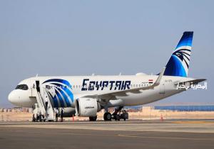 «بعد اصطدام طيور بمحرك الطائرة».. إلغاء رحلة مصر للطيران في رواندا