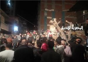 ارتفاع ضحايا عقار الورديان المنهار غربي الإسكندرية إلى 6 وفيات و5 إصابات