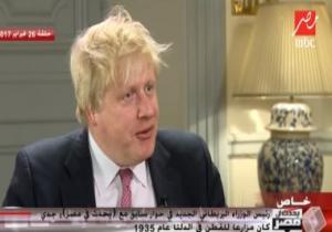 رئيس وزراء بريطانيا: جدى كان مزارع قطن فى مصر وتزوج بالقاهرة