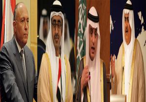 في 6 نقاط.. نص البيان المشترك لـ مصر والسعودية والإمارات والبحرين حول الأزمة مع قطر