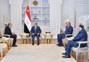 الرئيس السيسى يستقبل نائب رئيس الوزراء وزير الخارجية وشئون المغتربين بالأردن