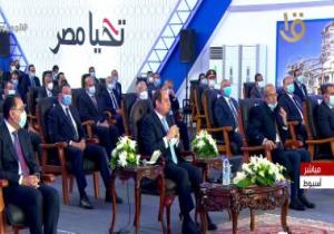 الرئيس السيسى: استصلاح مليون فدان يحتاج إلى 300 مليار جنيه