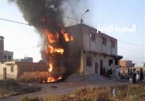 خسائر 6 ملايين.. السيطرة على حريق بمصنع في أجا دقهلية