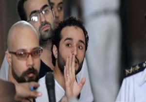 تأجيل محاكمة أحمد دومة فى "أحداث مجلس الوزراء" لـ 1 مارس