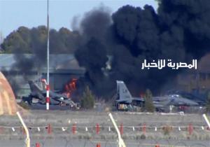 سقوط الطائرة "إف-16" التركية