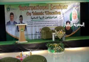 مستشار شيخ الأزهر لشئون الوافدين تشارك في الندوة الدولية للدراسات الإسلامية بإندونيسيا
