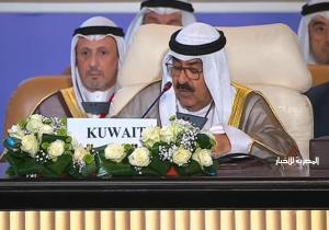 ولي عهد الكويت: يجب توفير الحماية للمدنيين.. ووقف دعوات تهجير الفلسطينيين