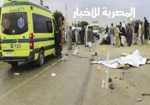 إصابة 3 أشخاص في حادث تصادم على الطريق الدولي بكفر الشيخ
