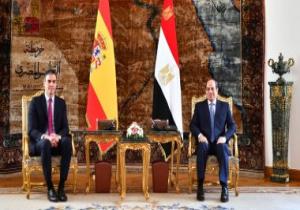 رئيس وزراء إسبانيا للرئيس السيسي: سنكون سعداء جدا لاستقبالكم فى بلدنا