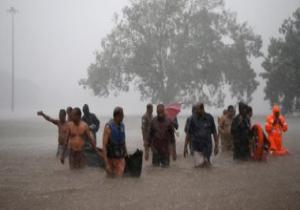 ارتفاع حصيلة ضحايا الطقس السيئ بالهند إلى 154 قتيلا