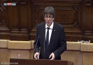 الحكومة الإسبانية تمهل رئيس كتالونيا 5 أيام