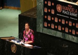 زوجة مانديلا لزعماء العالم: أرجوكم لا تجعلوا الأمم المتحدة مكانا للثرثرة