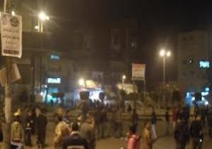 محاولات لاقتحام مديرية أمن الغربية وإطلاق قنابل الغاز المسيل للدموع لتفريق المتظاهرين