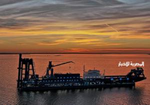 الكراكة "مهاب مميش" تصل ميناء بورسعيد مطلع الأسبوع المقبل لتنضم لأسطول قناة السويس