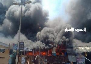 رئيس حي حلوان: 90% من محلات «توشكى» احترقت
