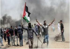 سقوط ضحايا على حدود غزة