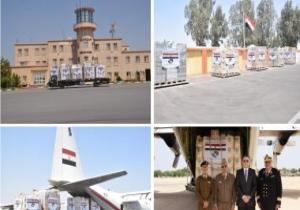 بتوجيهات رئاسية.. طائرة نقل عسكرى محملة بالمساعدات الطبية تصل ليبيا