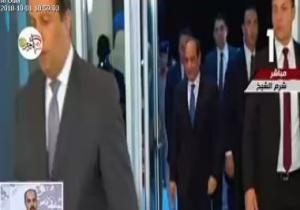 وصول الرئيس السيسى لافتتاح الملتقى الأول لمدارس ذوى الاحتياجات بشرم الشيخ