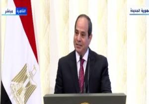 الرئيس السيسى: تعلمت من شقيقى دور ومكانة العدالة في مصر