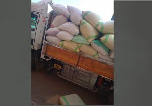 ضبط 20 طن أرز أبيض داخل مخزن خلال حملة تموينية بايتاي البارود