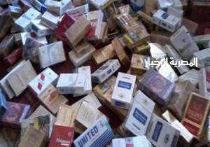 ضبط 42 ألف علبة سجائر في حملات لمديرية تموين الغربية