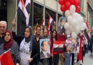 المصريون بأمريكا للرئيس السيسي: "كل الشعب معاك لتكون مصر قد الدنيا"