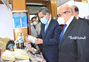 محافظ الغربية يفتتح معرض "أهلاً رمضان" للسلع الغذائية في طنطا