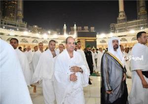 الرئيس السيسي يؤدي مناسك العمرة على هامش مشاركته في قمة جدة / صور