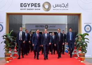 المتحدث الرئاسي ينشر صور مشاركة الرئيس السيسي في افتتاح مؤتمر ومعرض مصر الدولي السابع للطاقة "إيجبس"