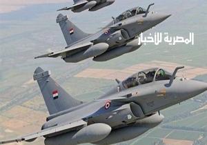 القوات الجوية المصرية تستهدف وكرا للعناصر الإرهابية جنوب الشيخ زويد في سيناء