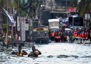 مقتل 100 شخص بسبب انهيارات فى سريلانكا