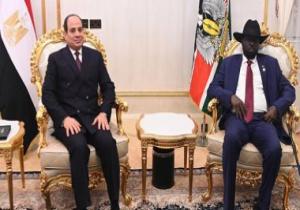 رئيس جنوب السودان: الرئيس السيسي أبدى استعداده لمساعدتنا على كافة الأصعدة
