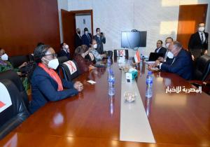 وزير الخارجية يُجري لقاءات موسعة مع 3 مسئولين بالأمم المتحدة بأديس أبابا |صور