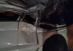 أمن الإسكندرية: حادث الطريق الدولى نتيجة انفجار إطار السيارة
