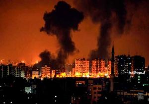طيران الاحتلال الإسرائيلي ينفذ أحزمة نارية عنيفة في غزة