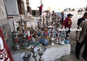 مصادرة 77 شيشة في حملات بـ 3 قرى بمركز المنصورة