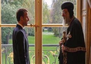 الرئيس الفرنسى يستقبل قداسة البابا تواضروس بقصر الإليزيه