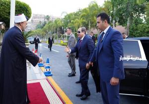 الرئيس السيسي يؤدي صلاة عيد الأضحى بمسجد القوات الجوية | صور وفيديو