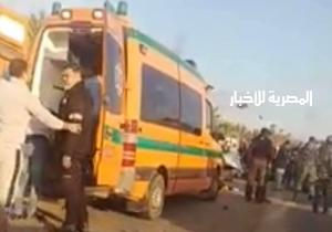 وفاة 22 عاملا وإصابة 8 آخرين في حادث تصادم على طريق بورسعيد - دمياط
