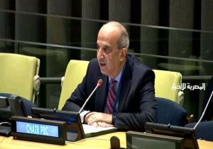 مندوب مصر بالأمم المتحدة يؤكد دعم مصر الثابت لحقوق الشعب الفلسطيني وجهود إعادة الإعمار بقطاع غزة