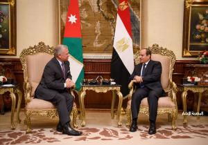 متحدث الرئاسة ينشر فيديو استقبال الرئيس السيسي للعاهل الأردني