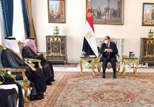 الرئيس السيسي يؤكد الدعم الكامل لتعزيز التجارة و الاستثمار بين مصر والسعودية