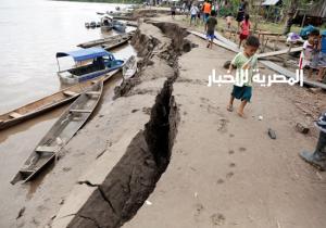 صوره.. زلزال بقوة 8 درجات يضرب بيرو